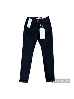 Denim Diva Girl's Skinny Ankle Jeans - NWT Black Size 12